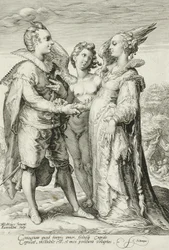 Ehe zum Vergnügen, Platte 1 der Ehe-Trilogie, um 1594