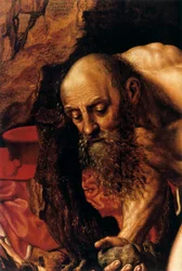 St. Hieronymus, Detail, 1543
