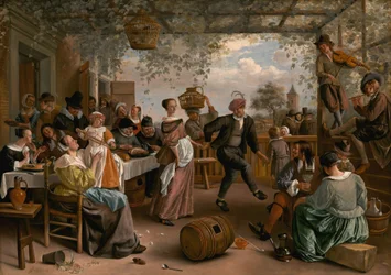 Das tanzende Paar, 1663