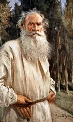 Leo Tolstoi, ca. 1905 (Druck)