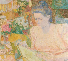 Bildnis von Marie Jeanette de Lange. 1900