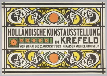 Holländische Kunstausstellung in Krefeld
