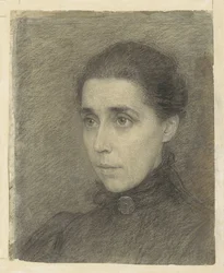 Porträt von Frau M. Bruyel-De Favauge