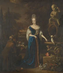 Porträt von Maria Cornelisz, Ehefrau von Silvester van Tongeren