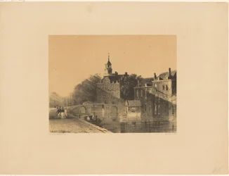 Stadtansicht mit Kanal