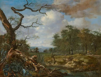 Landschaft am Waldrand