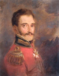 Porträt von General Sir John Elley, britischer Soldat, 1821