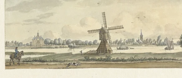 Ansicht von Tienhoven und dem Haus Herlaar