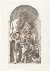 Allegorischer Triumphzug für den Statthalter Friedrich Heinrich
