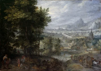 Eine bewaldete Landschaft