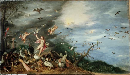 Die vier Elemente: Allegorie der Luft