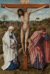 Die Kreuzigung Christi mit der Jungfrau und dem Heiligen Johannes