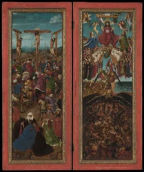 Die Kreuzigung, Das Jüngste Gericht, ca. 1440-41