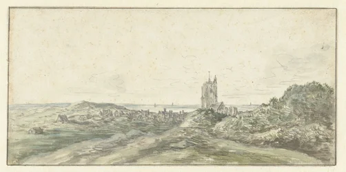 Ansicht von Egmond aan Zee