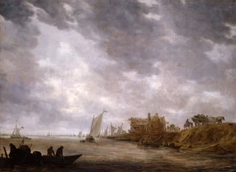 Eine Flusslandschaft, 1642
