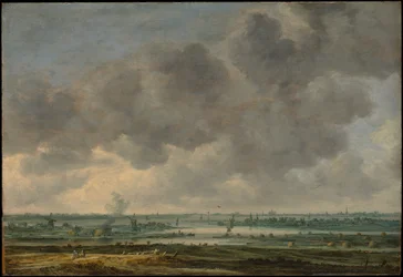 Ansicht von Haarlem und dem Haarlemmermeer