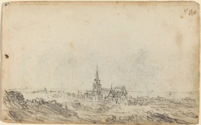 Ansicht von Scheveningen [recto]