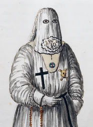 Bruderschaft der Fürbitte Christi, gegründet am 1. Februar 1500 von den Regularkanonikern des Heiligen Erlösers in Venedig, Band II, f 66, von Giovanni di Grevembroch