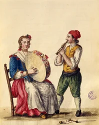 Venezianischer Musiker