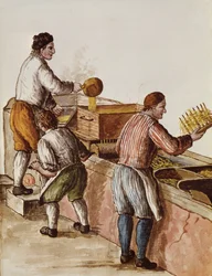 Venezianische Wachsraffinerie