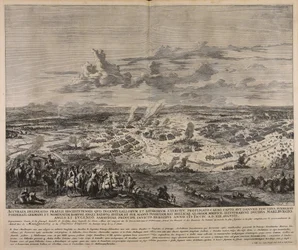 Genaues Abbild der Schlacht von Hochstet