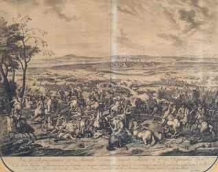 Die Schlacht bei Turin am 7. September 1706