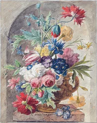 Blumenstillleben, um 1734