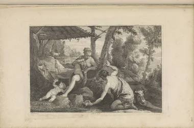 Adam und Eva nach der Vertreibung aus dem Paradies