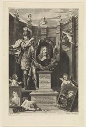 Porträt von Erzherzog Leopold Wilhelm von Österreich als Kunstsammler