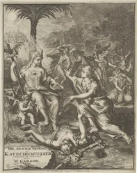 Titelseite für: M. Gargon, Der einzige Trost, 1713