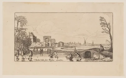Winterlandschaft, aus Sechs Landschaften