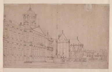 Der Dam mit dem Neuen Rathaus