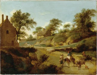Auf einer Landstraße