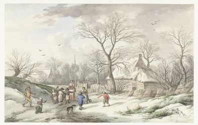 Winter: Versammlung für den Faschingsdienstag