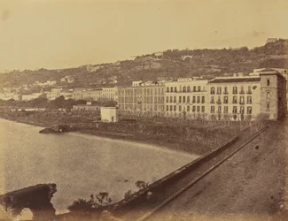Neapel, von unserem Fenster im Hotel des Etrangers