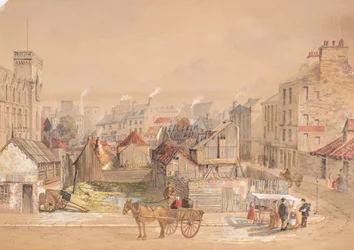 Standort des Albert-Instituts 1864