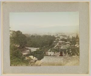 Eine Stadt in Kyoto von Maruyama, Japan