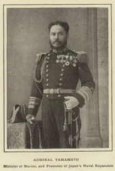 Admiral Yamamoto, Marineminister und Förderer der japanischen Marineerweiterung