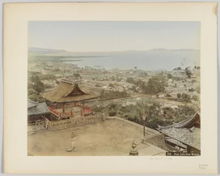 Biwa-See von Miidera aus, Japan, ca. 1890