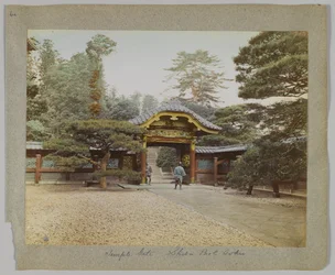 Tempeltor, Shiba Park, Tokio, Japan