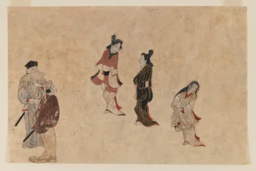 Frühe Ukiyo-e-Malerei
