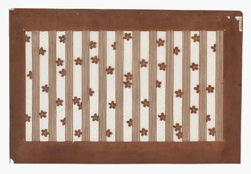 Papier Schablone (katagami), spätes 19. Jahrhundert