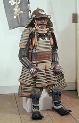 Rüstung eines Samurai-Kriegers