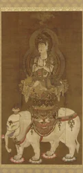 Der Bodhisattva - Fugen (Fugen Bosatsu) Heian-Periode