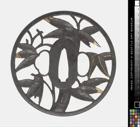 Tsuba: Bambus