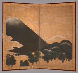 Ansicht des Berges Fuji