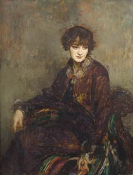 Porträt von Daisy Fellowes, geborene Marguerite Decazes de Glücksbierg 1890-1962