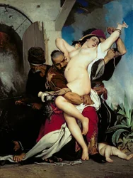 Die Entführung einer herzegowinischen Frau, 1861
