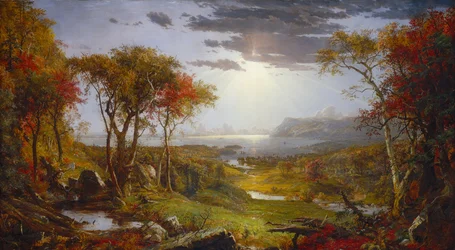 Herbst am Hudson River