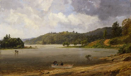 Am Wawayanda-See, New Jersey, 1873